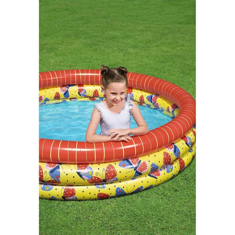 BESTWAY PISCINA GONFLABILA 3 INELE FLUTURI 168 X 38 CM