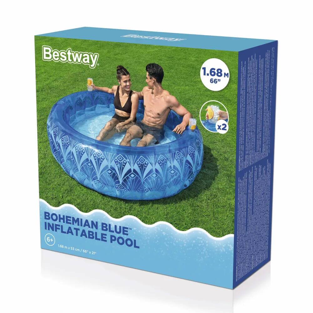 Aufblasbares Planschbecken für Kinder Bestway + 6 Jahre 2/6