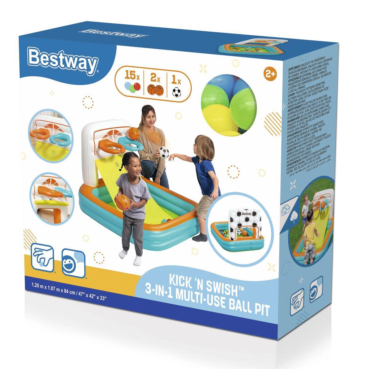 Schwimmmbad mit Kugeln Bestway Kick N'Swish 120 x 107 x 84 cm 5/7