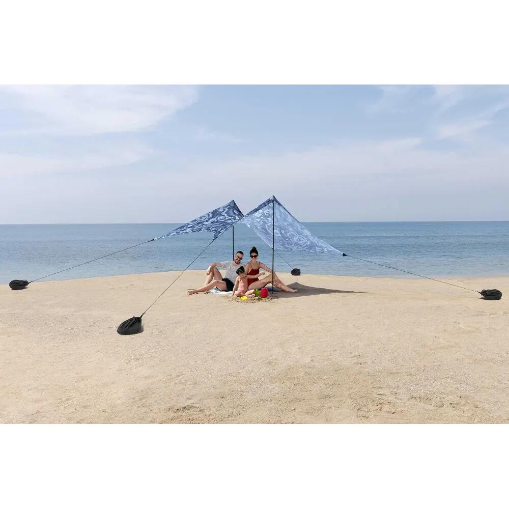 Toldo de Sombra 210x210 cm para Praia e Jardim 5/7
