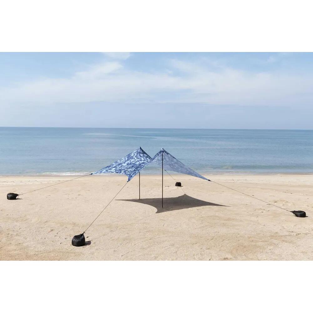 Toldo de Sombra 210x210 cm para Praia e Jardim 4/7