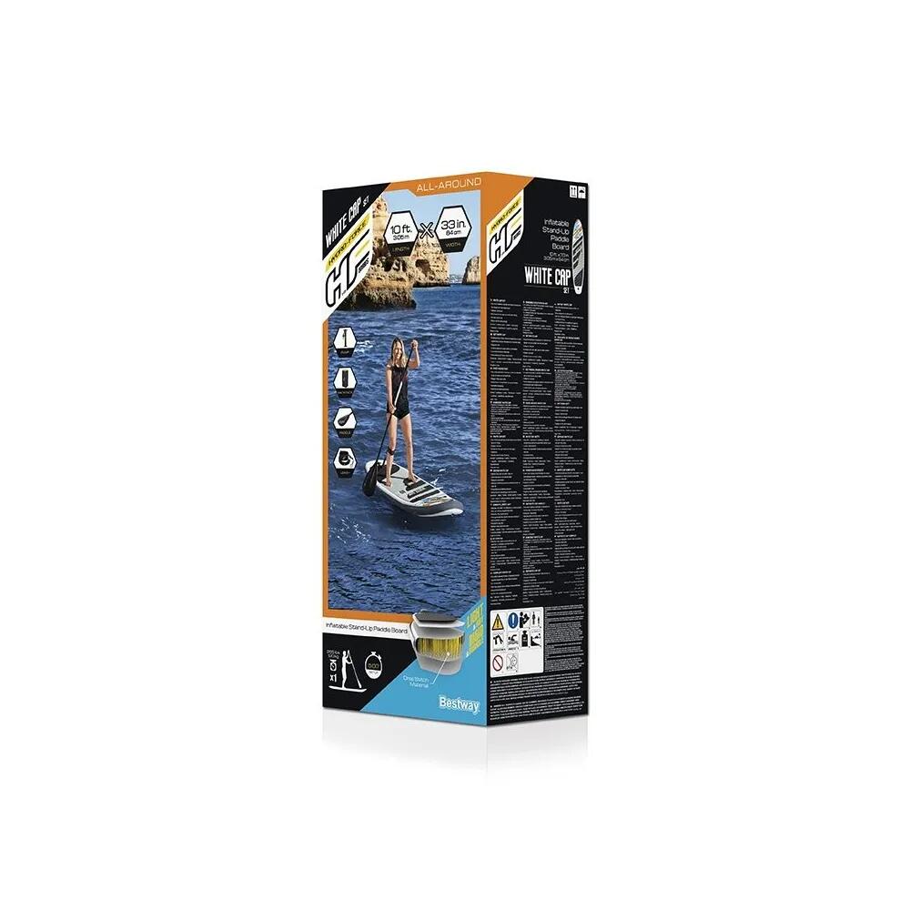 Tabla de Paddle Surf Hinchable con Accesorios Bestway Hydro-Force Blanco 2/10