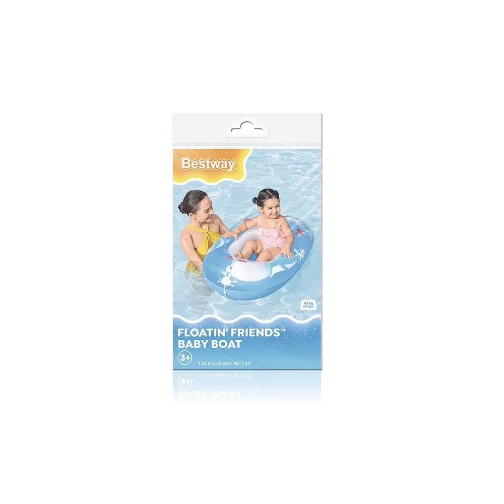 Barca hinchable infantil Bestway tortugas 102x60 cm 2/5