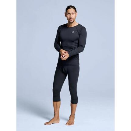 Koszulka z wełny merynosów termoutwardzalna – mężczyźni – koszula + legginsy 3/4