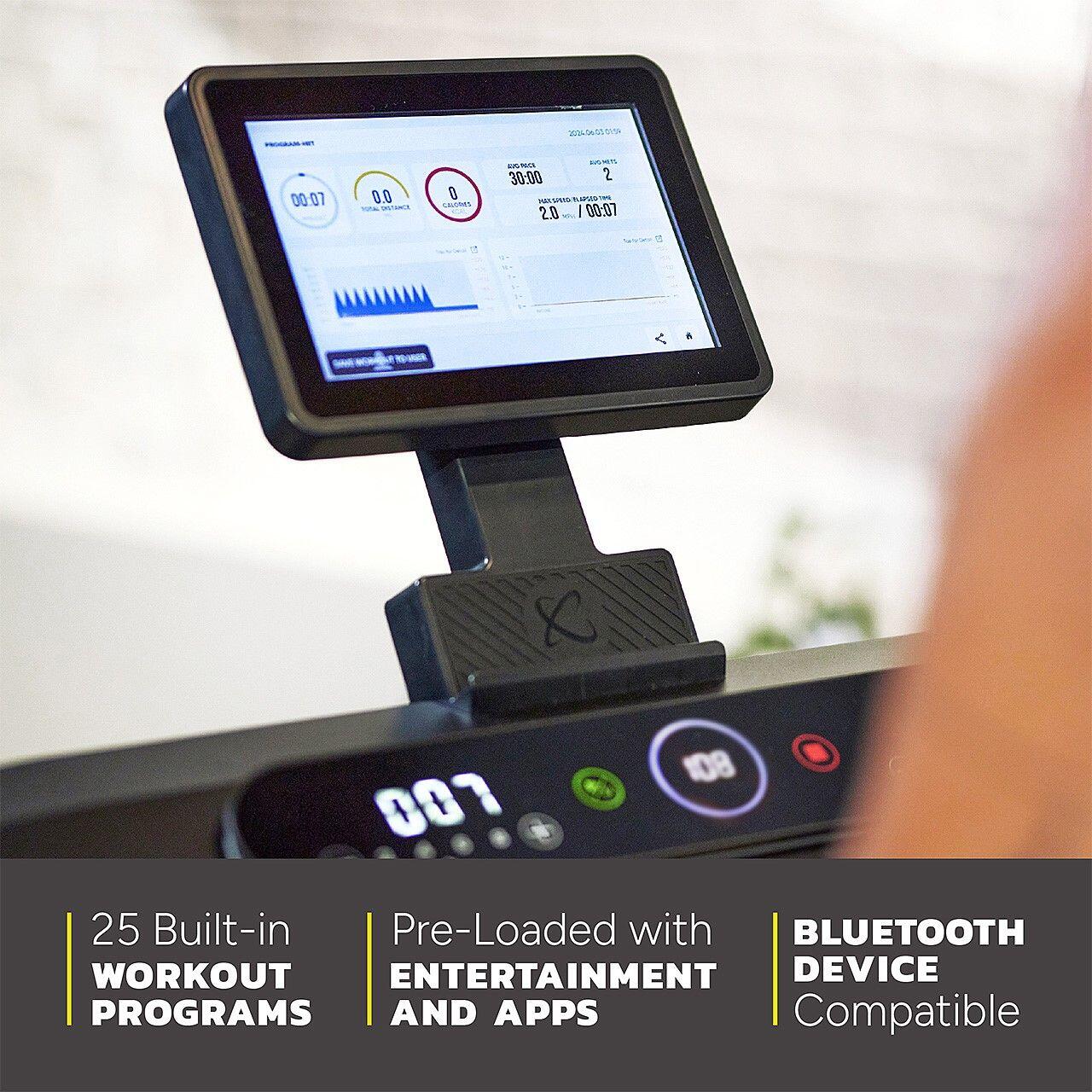 tapis de course runr-s - avec écran tactile 10 », cloud cushion, bluetooth et ap 7/7