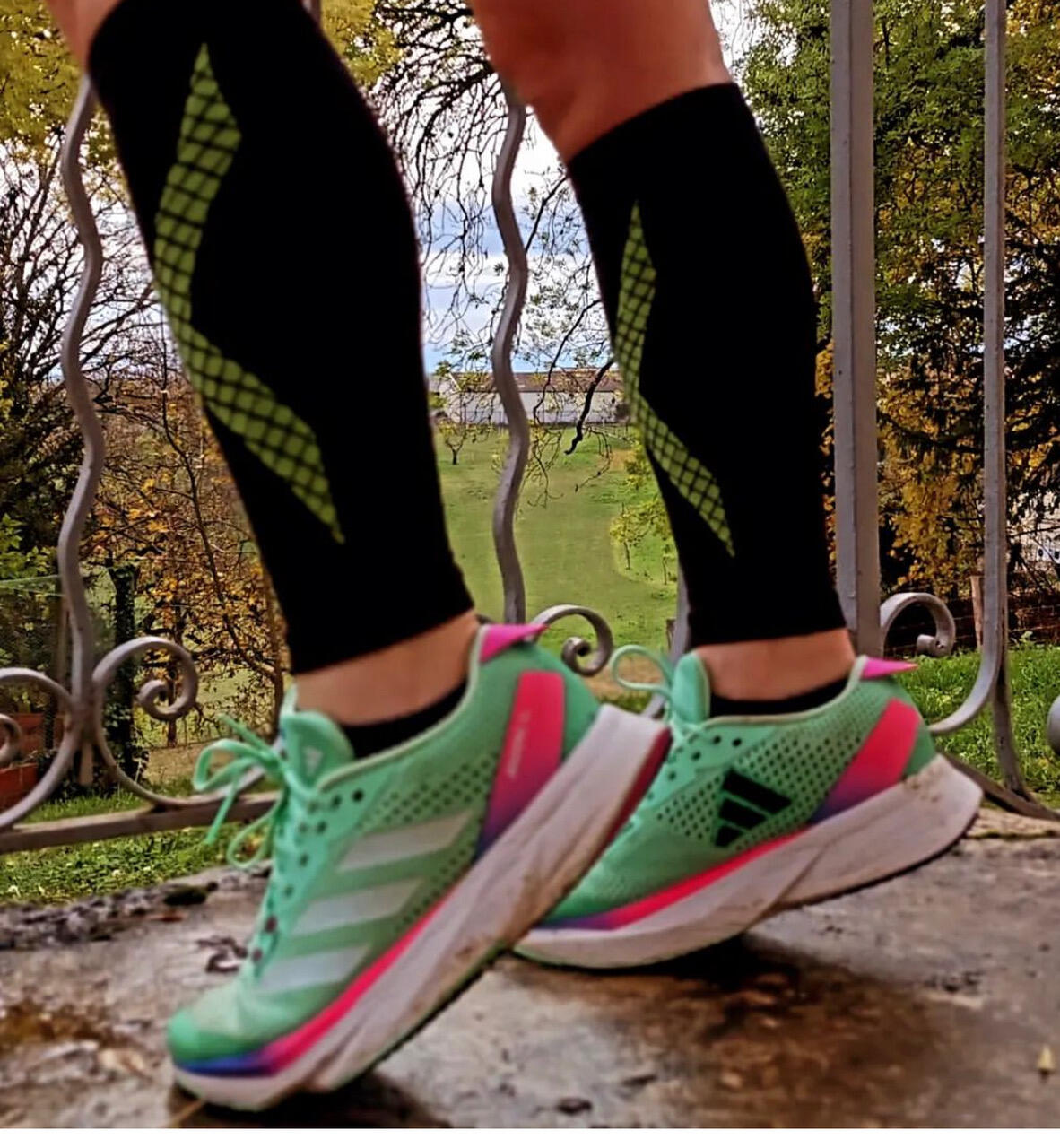 Manchons mollet de compression X-Sport - Effort et récupération - Noir et Jaune 5/5