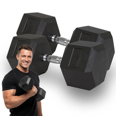 Xtrexo hex rubberen halter 37,5 kg 37,5 kg