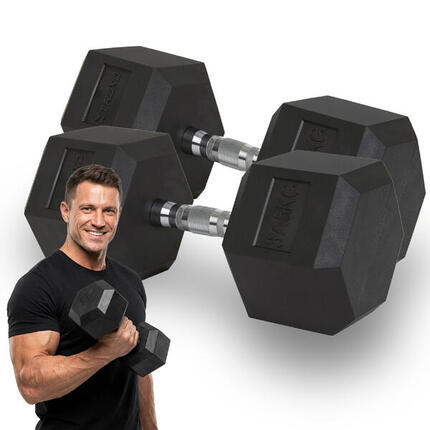 XTREXO Hex Gummihantel 37,5 kg 37,5 kg