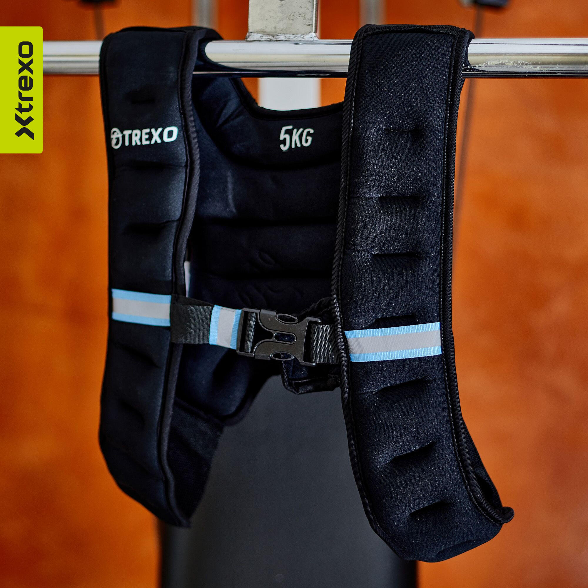 Zátěžová tréninková vesta XTREXO WV-05 5 kg 6/7