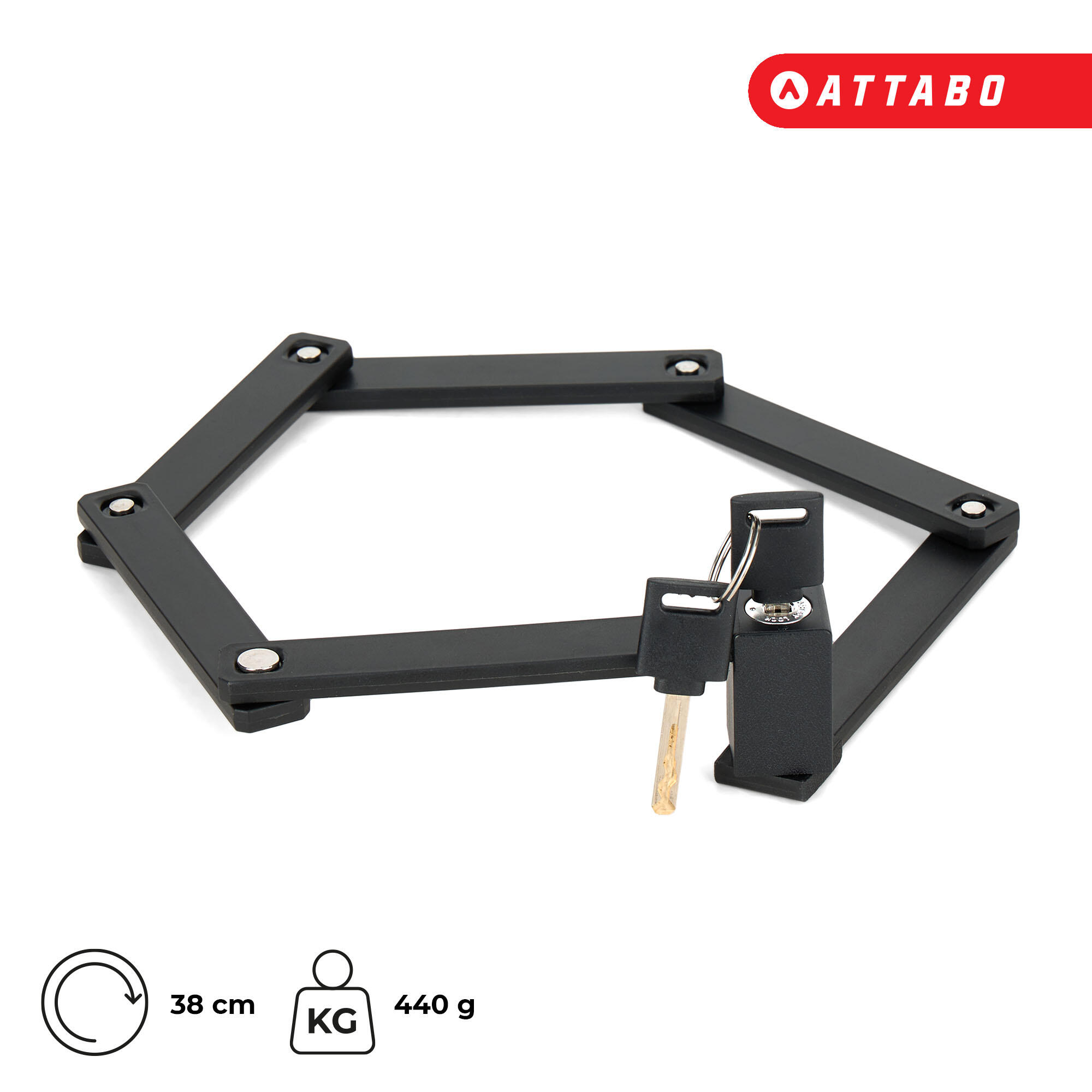 Antivol de vélo ATTABO F.68 6/7