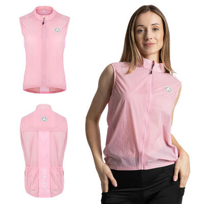 Dames fietsvest attabo cahayo vest winddicht