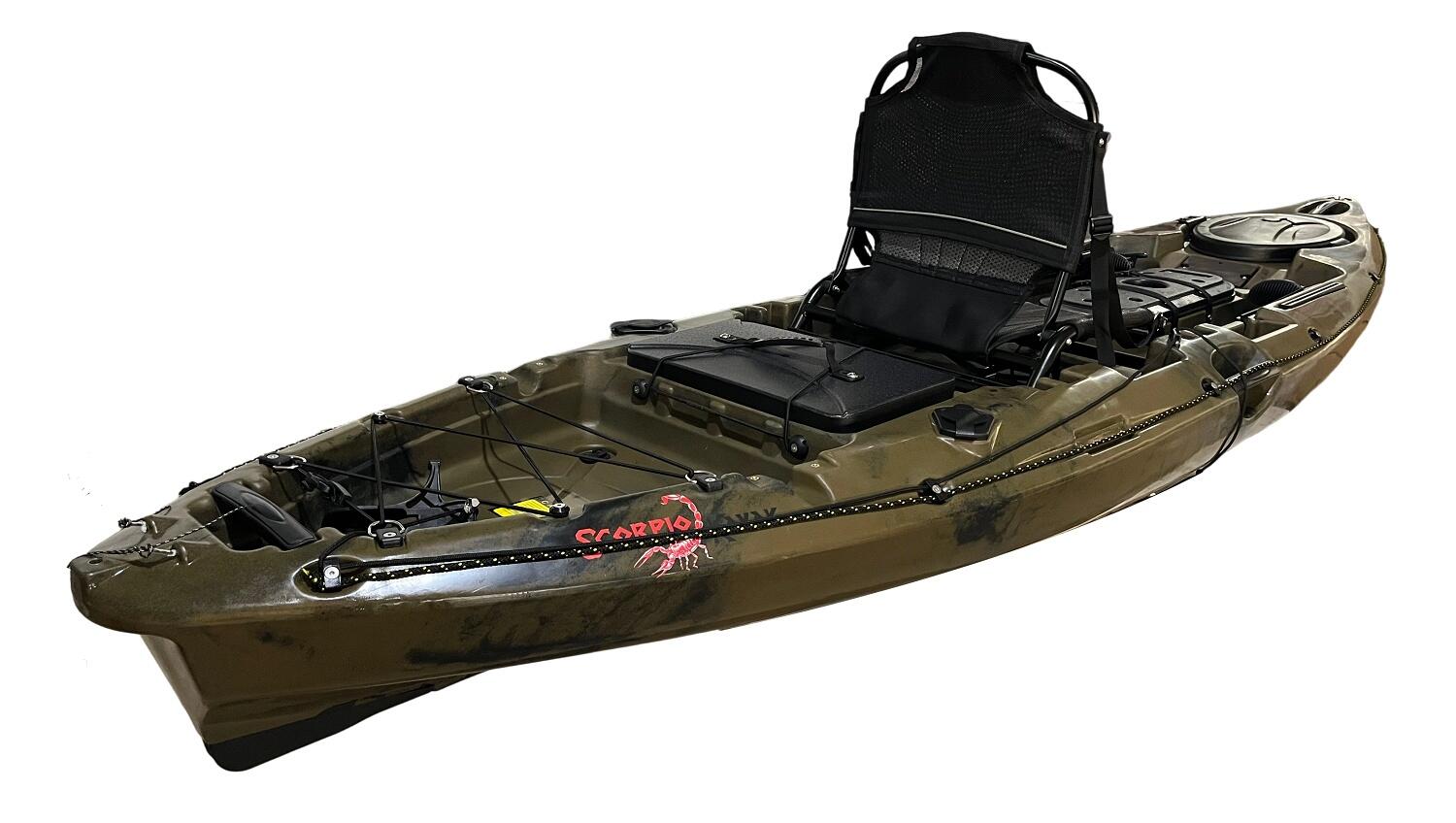 Kajak wędkarski do pływania Scorpio kayak Zodiak 11 3/5