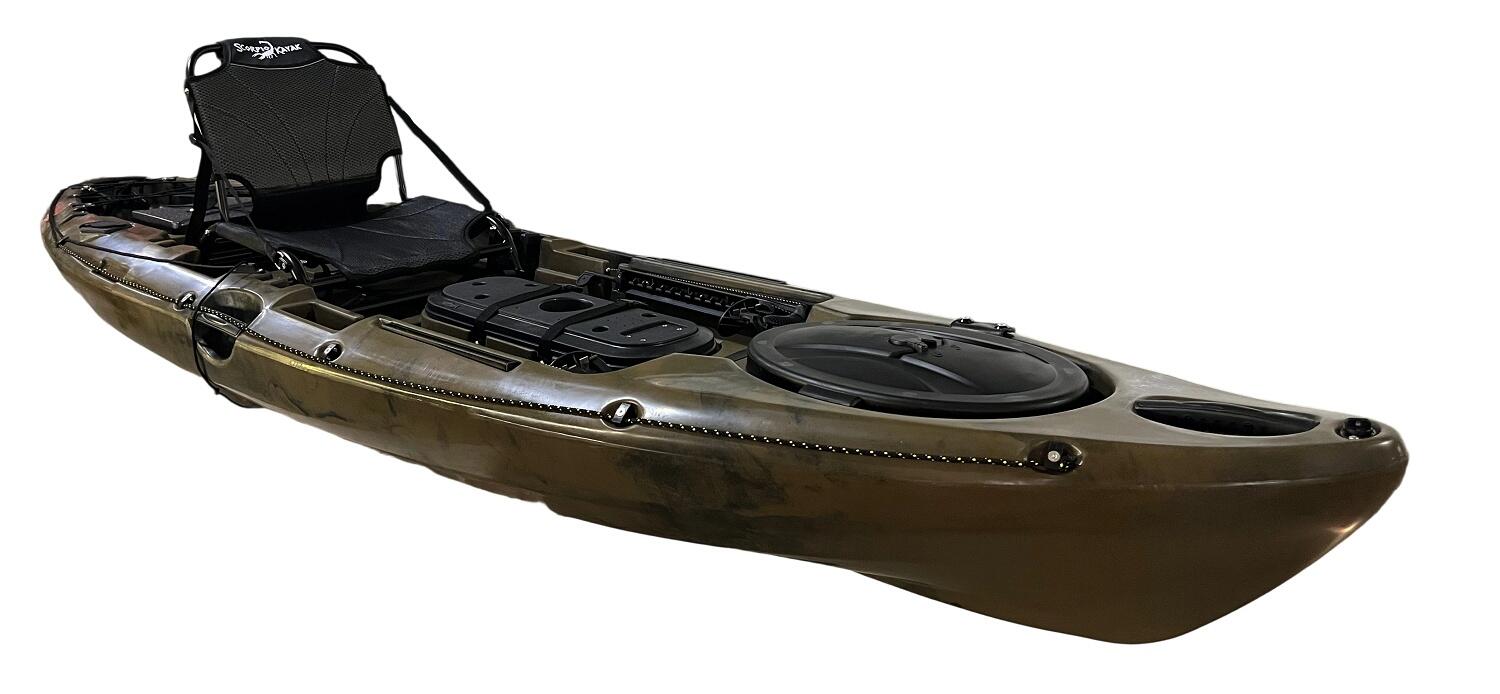 Kajak wędkarski do pływania Scorpio kayak Zodiak 11 4/5