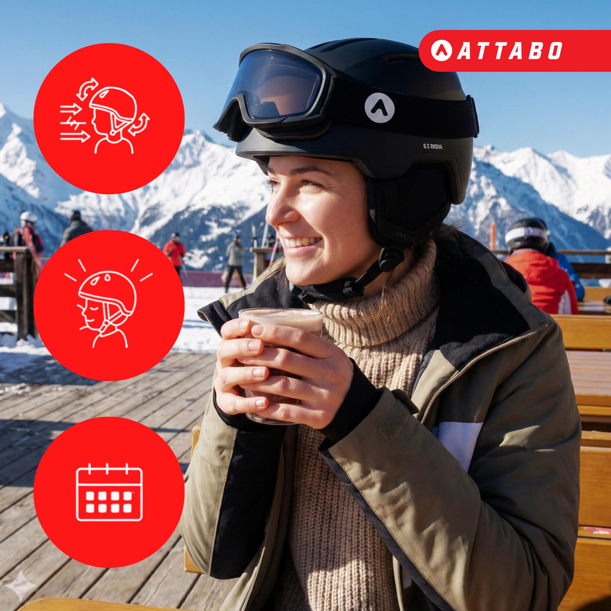 Kask narciarski ATTABO Avens 2.0 3/7
