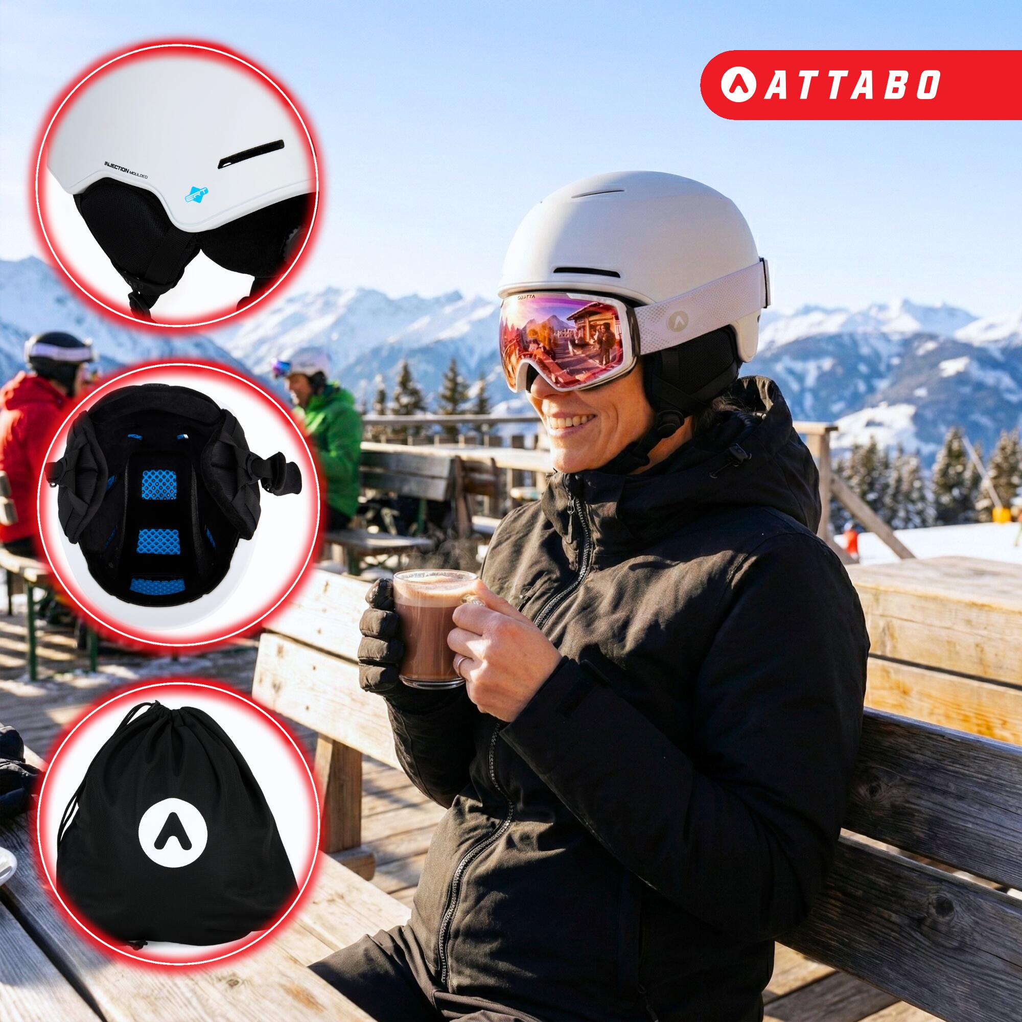 Capacete de esqui ATTABO Avens 3.0 ERT 6/7