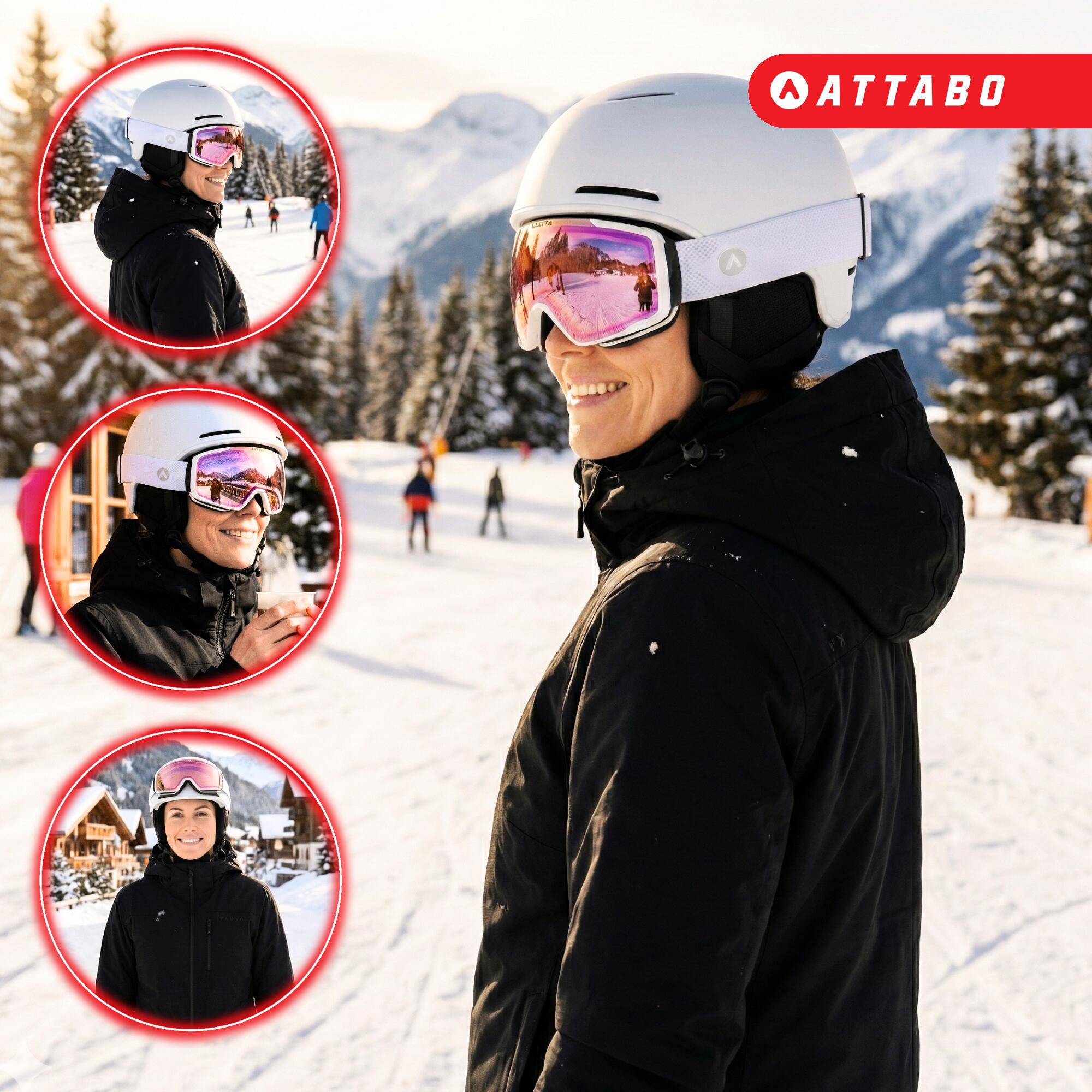 Capacete de esqui ATTABO Avens 3.0 ERT 5/7