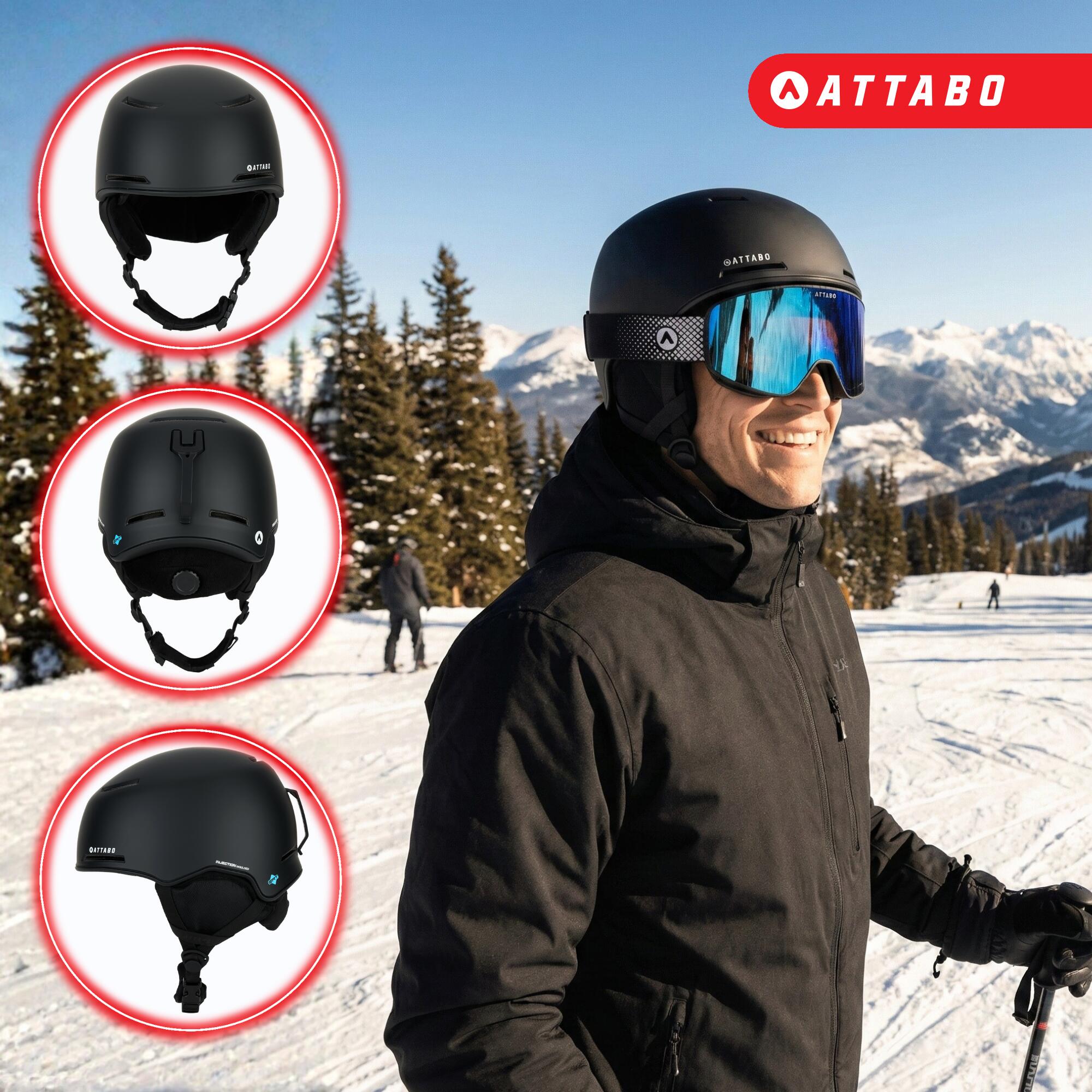 Kask narciarski ATTABO Avens 3.0 ERT 4/7