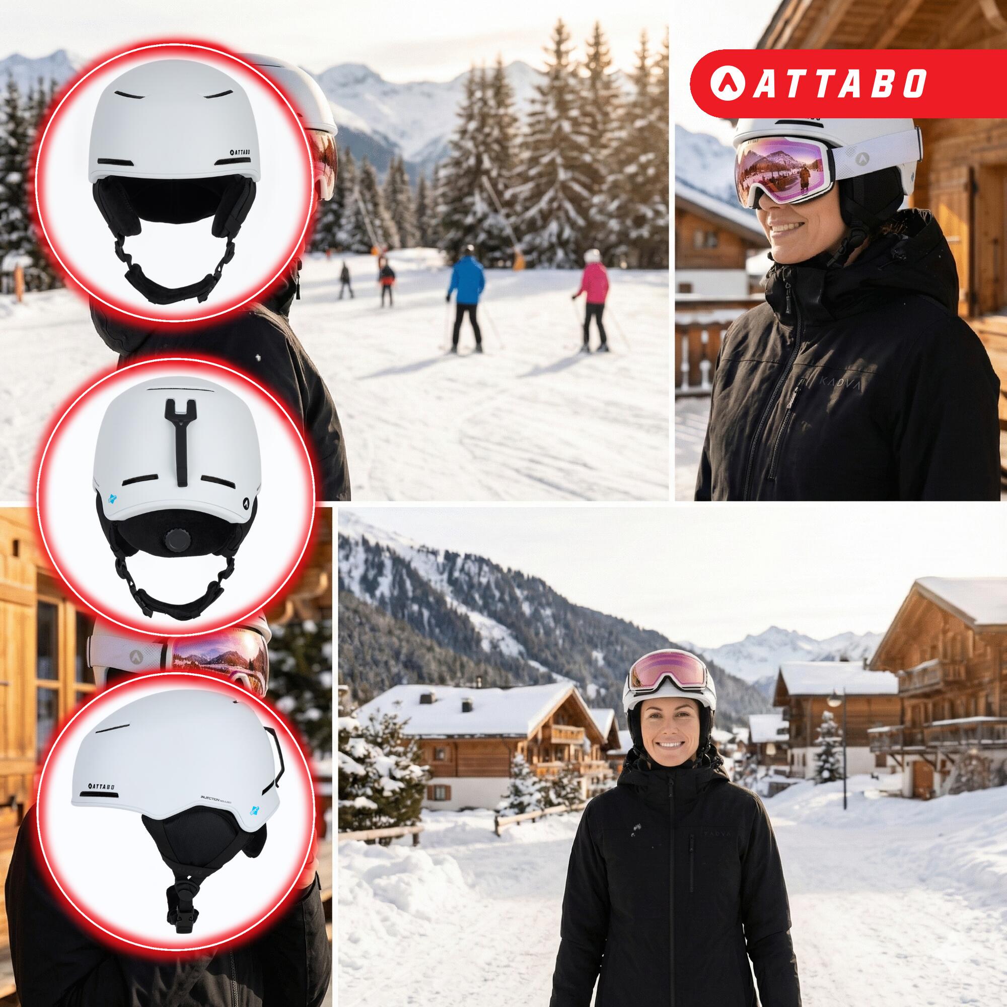 Capacete de esqui ATTABO Avens 3.0 ERT 4/7