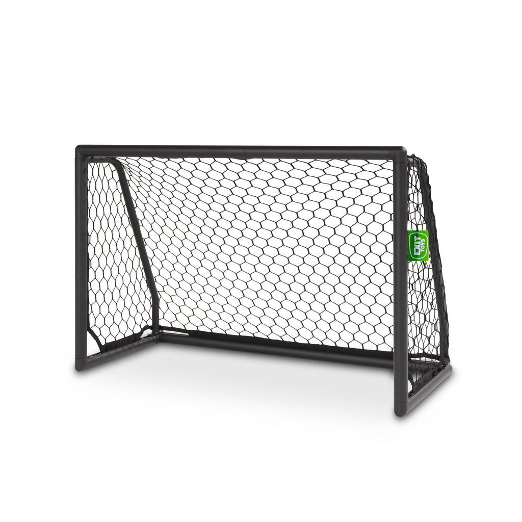 EXIT Scala Aluminium Football Goal 4x2.6ft – Black