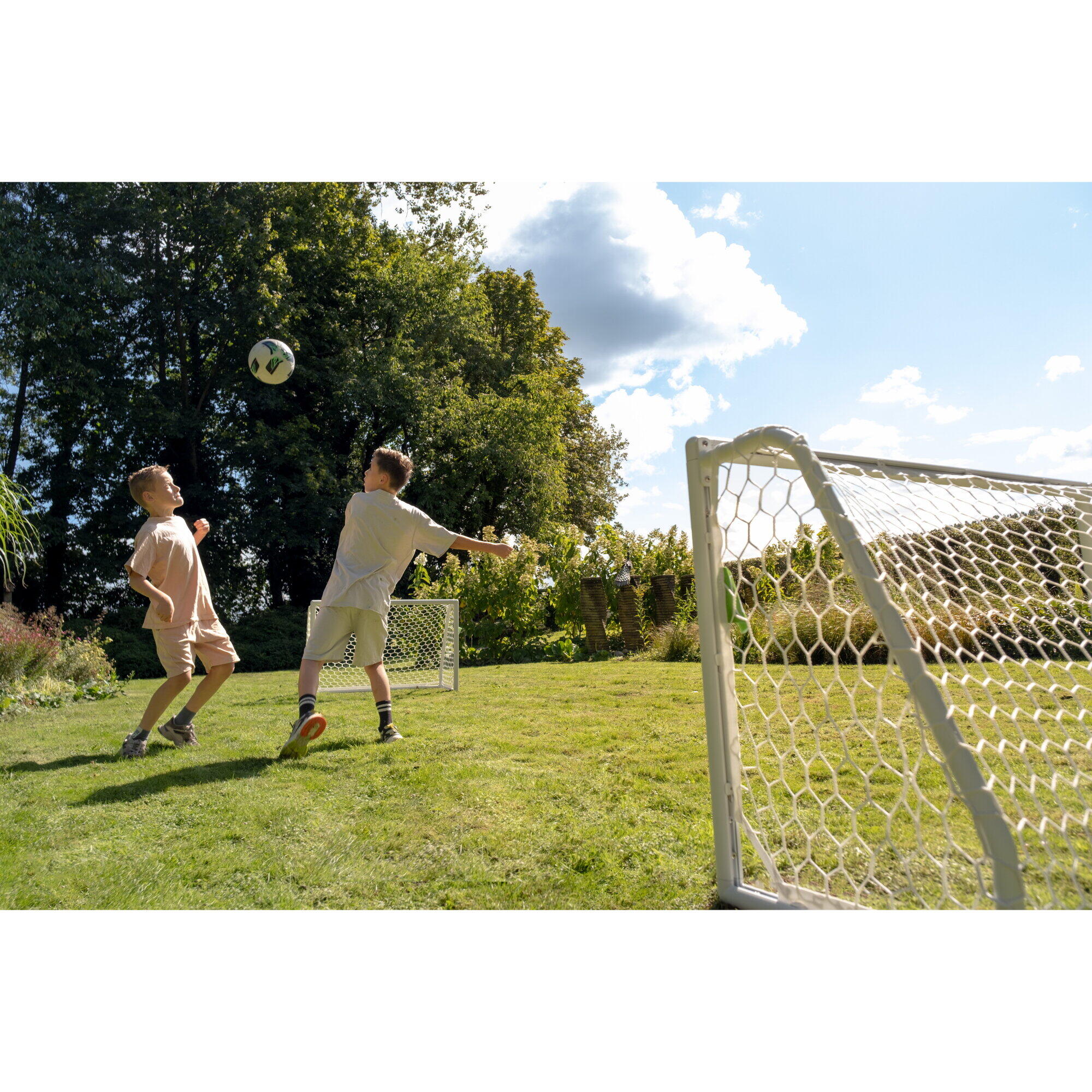 But de football en aluminium Scala 120x80cm 3/7