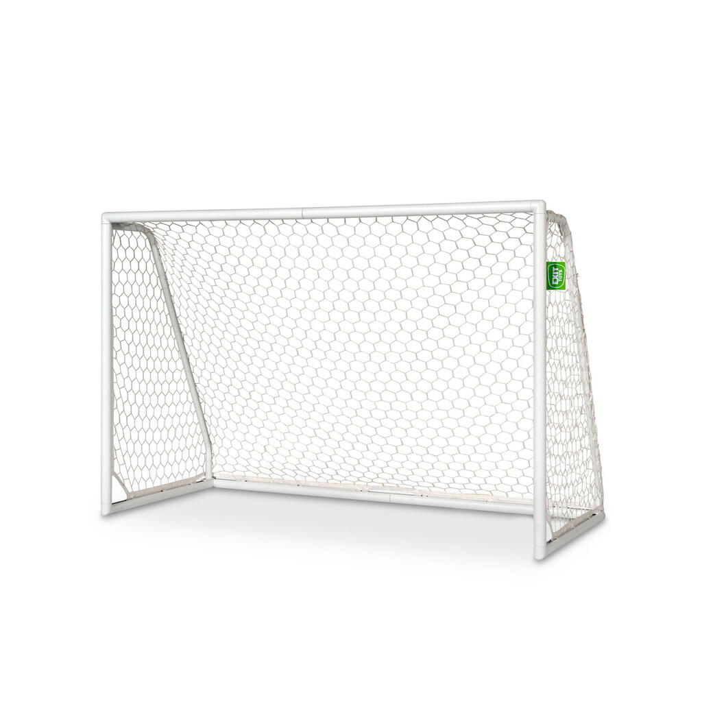EXIT Scala Aluminium Football Goal 6x4ft – White