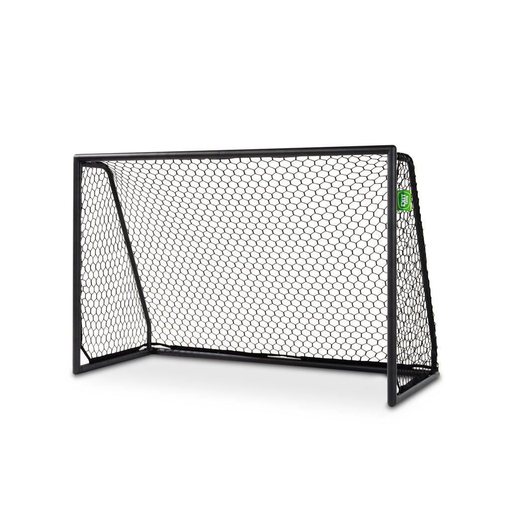 EXIT Scala Aluminium Football Goal 6x4ft – Black