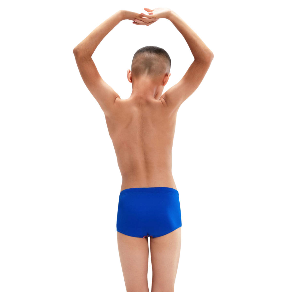 Short De Bain ALLOVER CLUB Enfant (Bleu Chroma / Bleu Poudre) 2/3