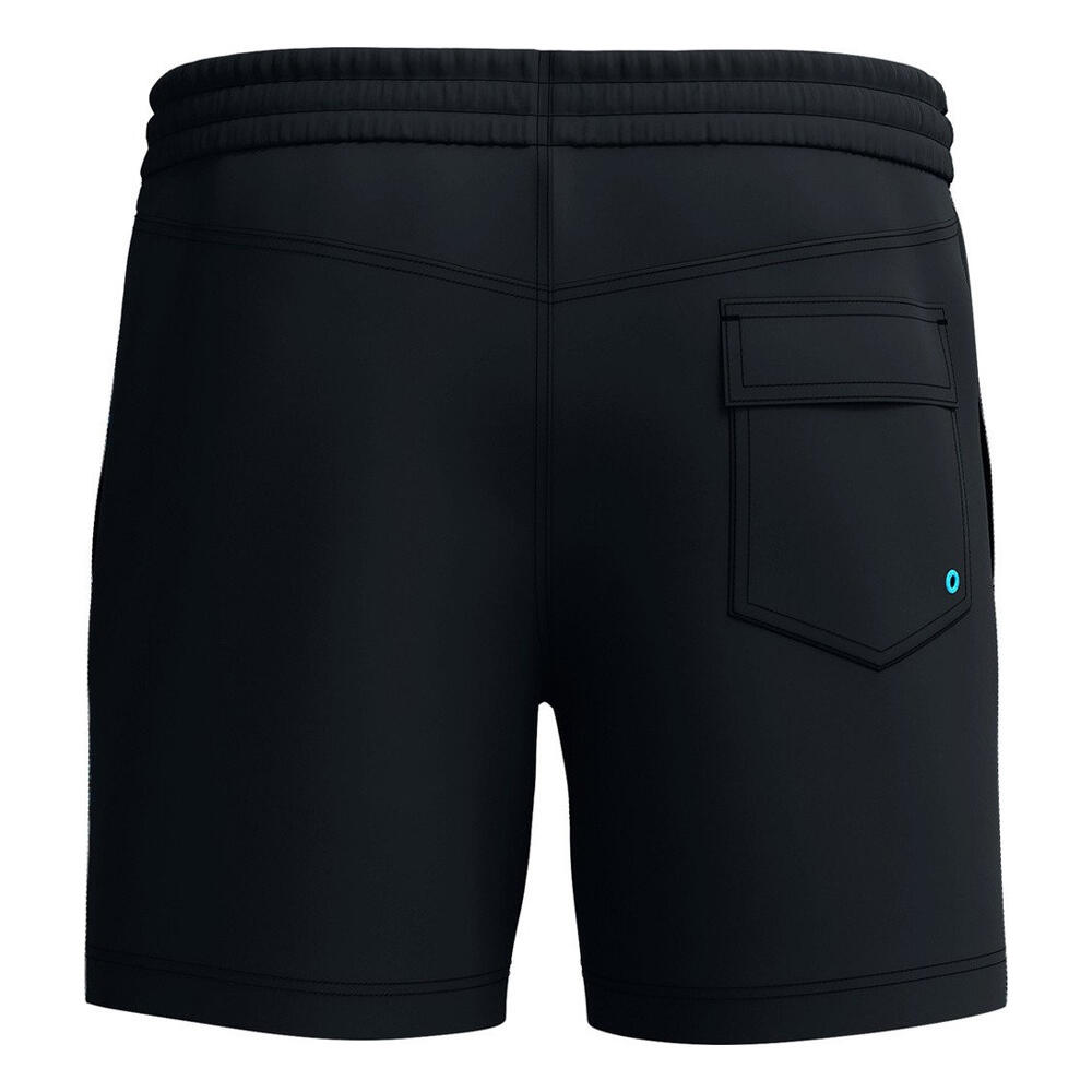 Costume Da Bagno A Pantaloncino Logo Uomo Speedo Medley Nero Blu Picton 2/4