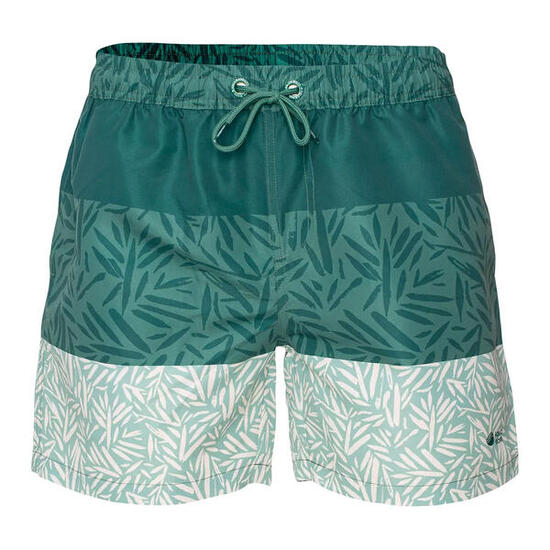 Costume Da Bagno A Pantaloncino Le Foglie Uomo Aquawave Palawan Verde Mirto