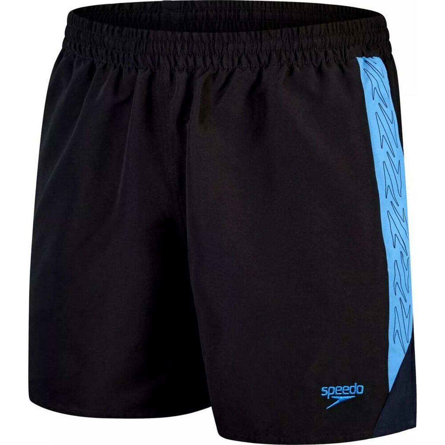 Speedo - Short De Bain Hyperboom Splice Homme (noir / Bleu Plage / Vrai Bleu Marine) - Bas De Maillot De Bain - Bleu|noir|turquoise - Decathlon