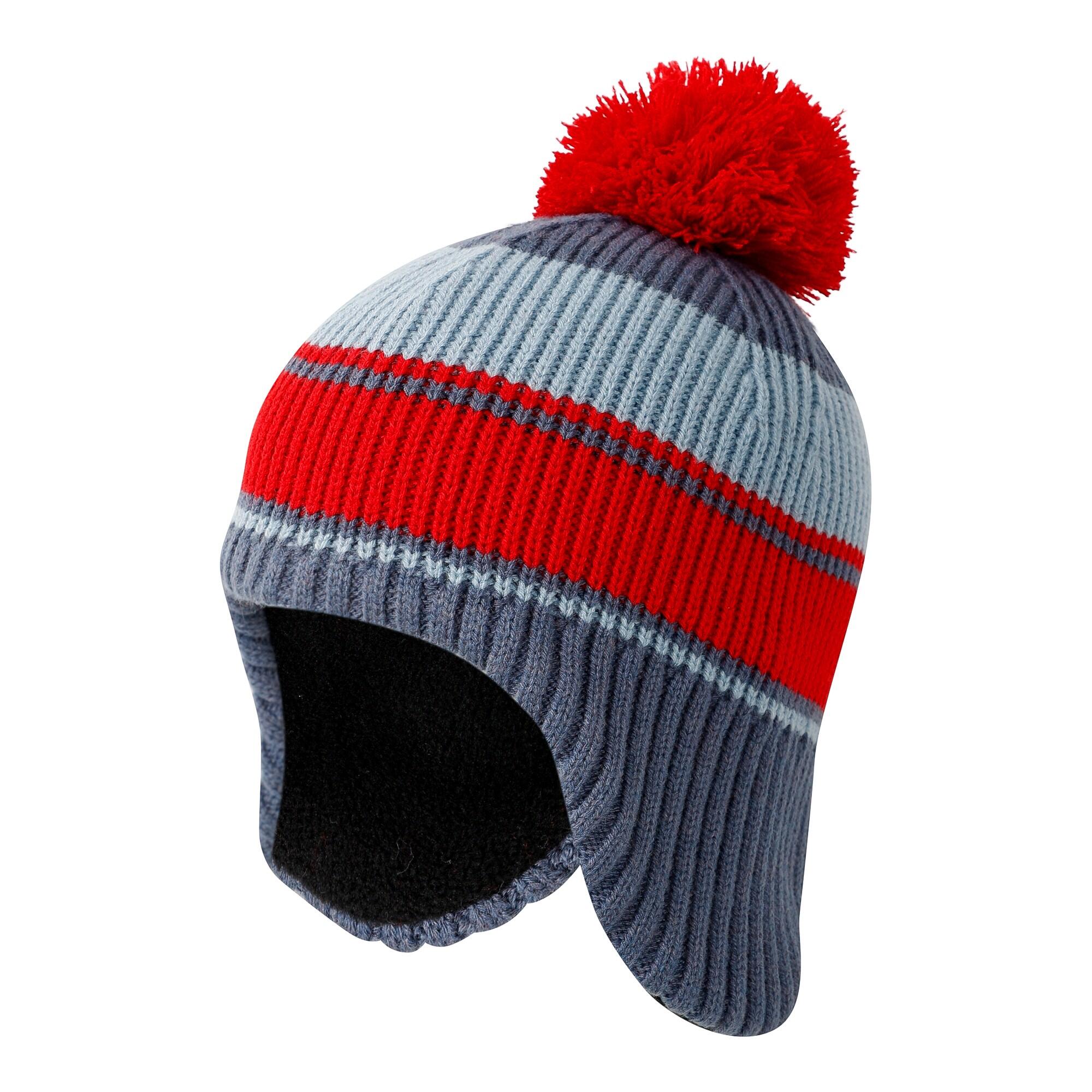 Dare 2b - Bonnet Ellmau Enfant (bleu Indigo / Rouge Danger) - Bonnet - Bleu|rouge - Decathlon