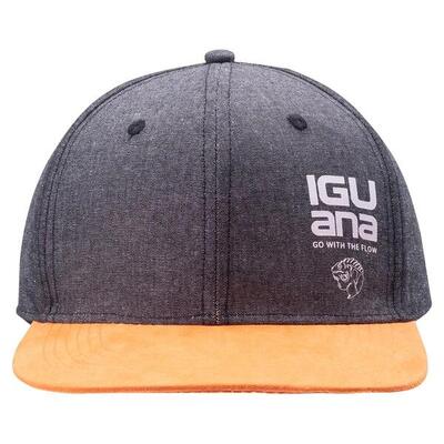 Kinder/kinder koya cap (zwart/donker cheddar)