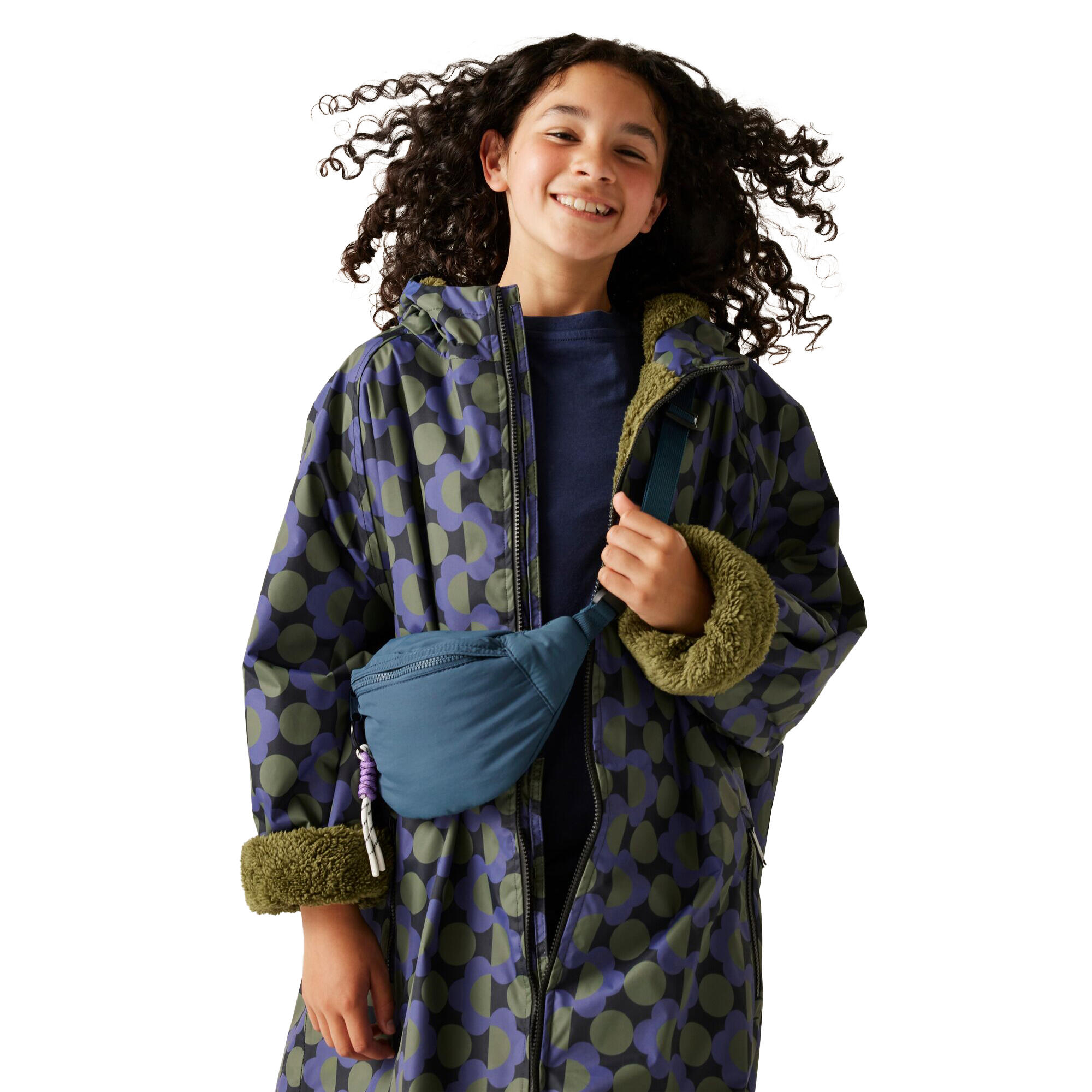 Peignoir À Langer Imperméable Motif/style À Pois ORLA KIELY Enfant (Bleu / Olive 4/5