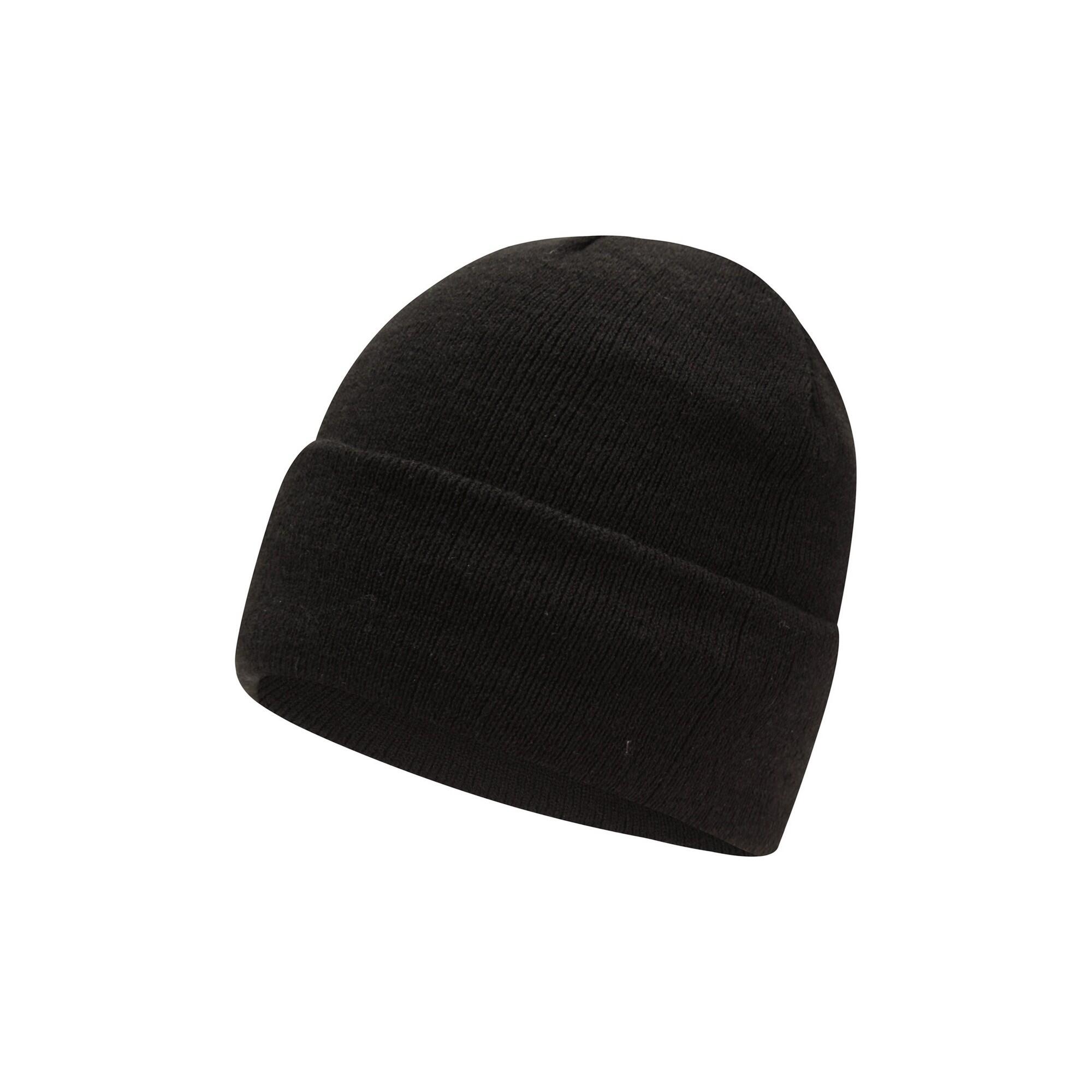 Cappello A Cuffia Isolante Termico Mountain Warehouse Nero 3/4
