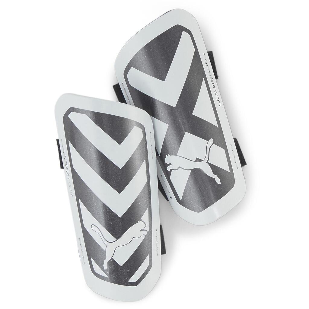 Shin pads Puma Ultra Light Strap, Gray, Unisex