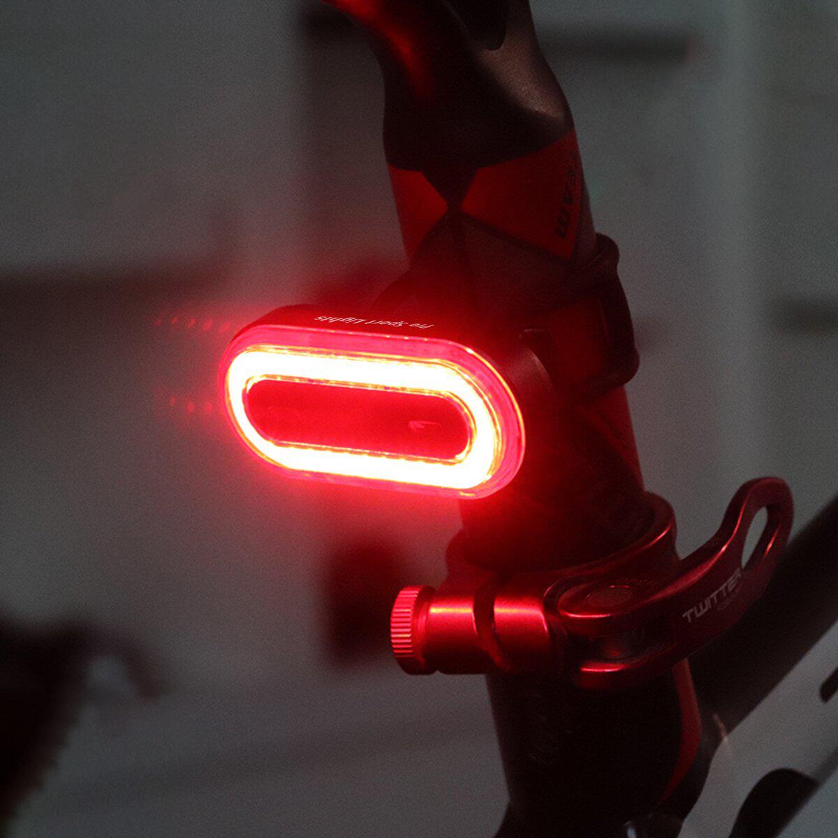 Conjunto de iluminação para bicicleta 1800 e 100 lúmenes - Performance 3/8