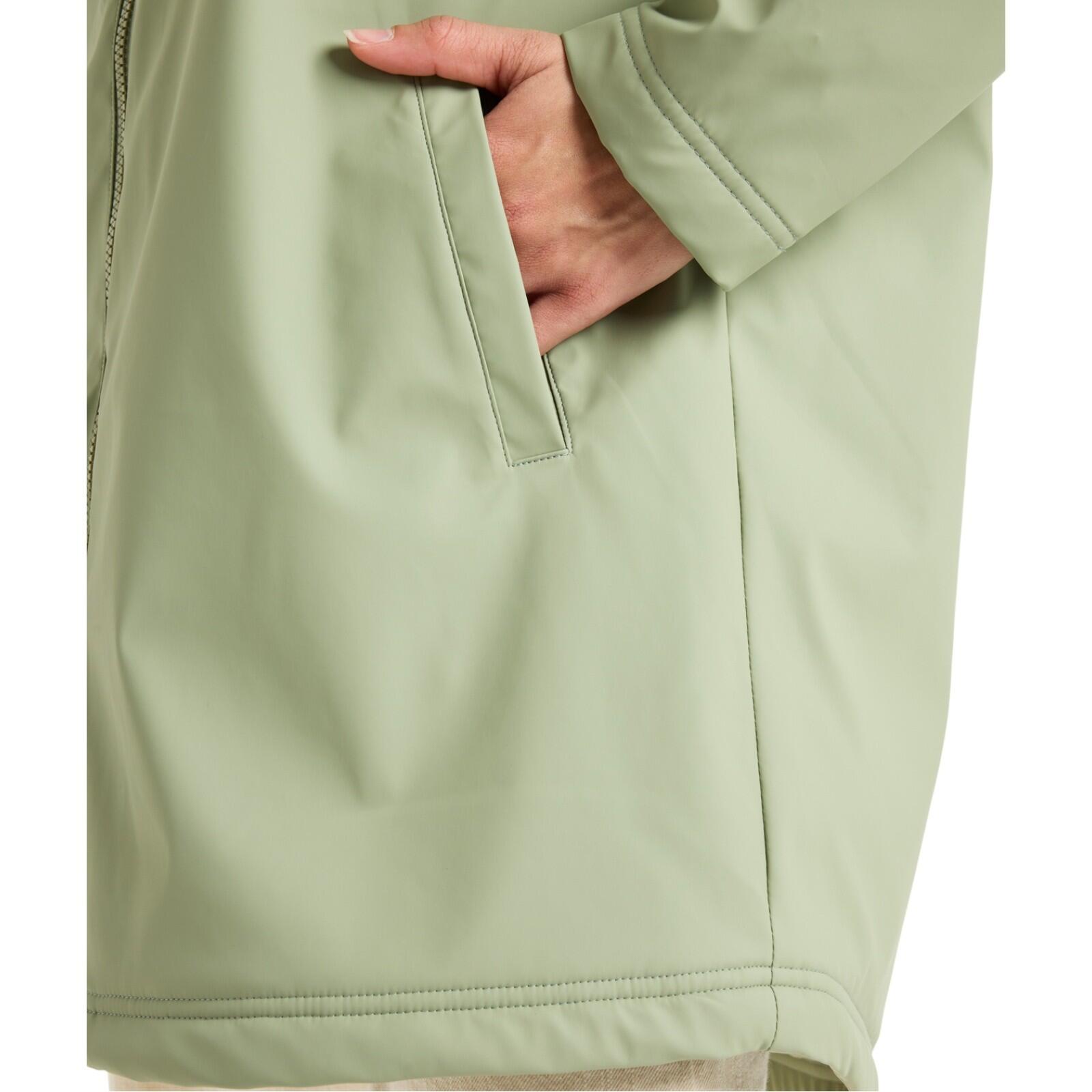 Veste imperméable RAIN ROAD POLAR ZIP Vert Femme 5/6