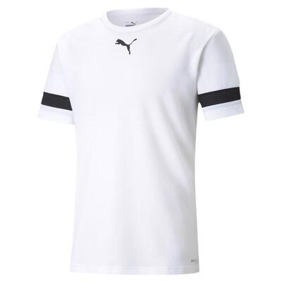 Puma teamrise shirt korte mouw heren - wit