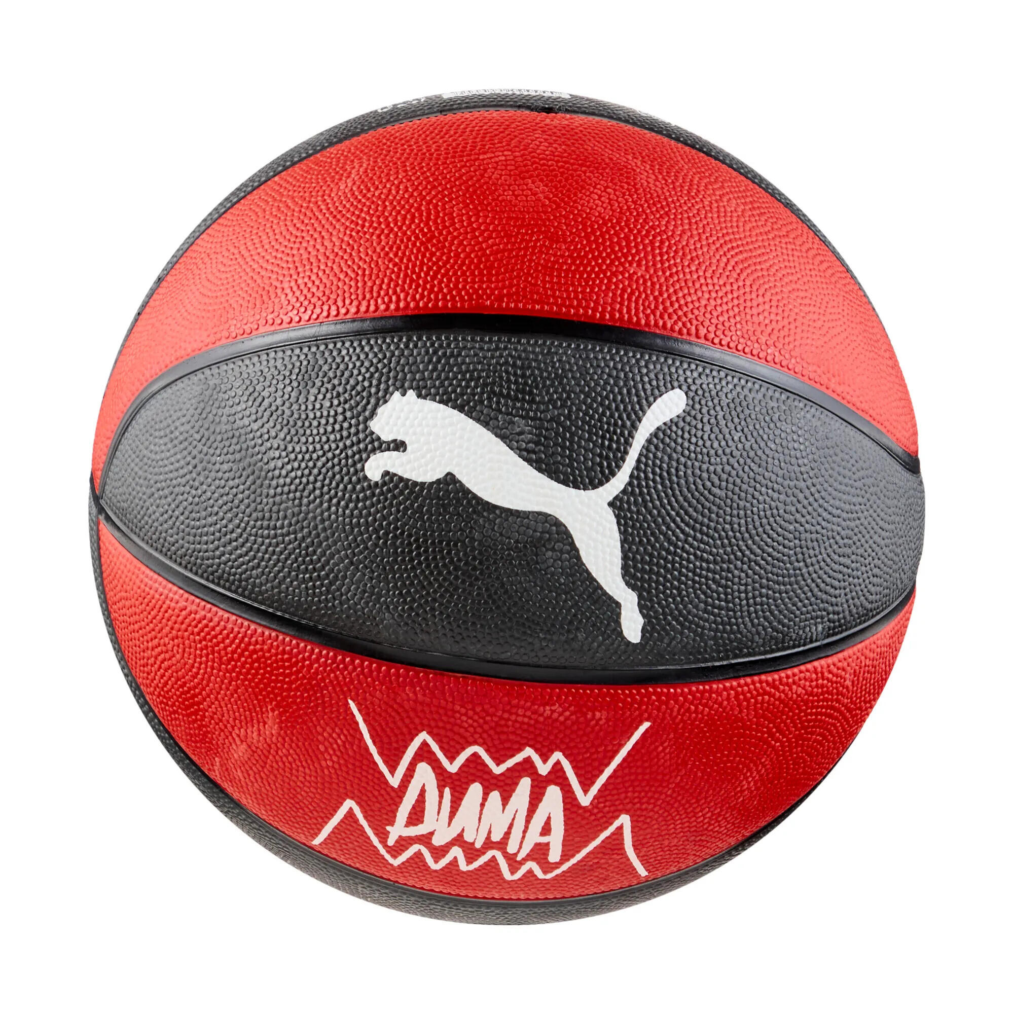 Puma Playground Basketbal – Zwart-Rood, Rubber 2/2