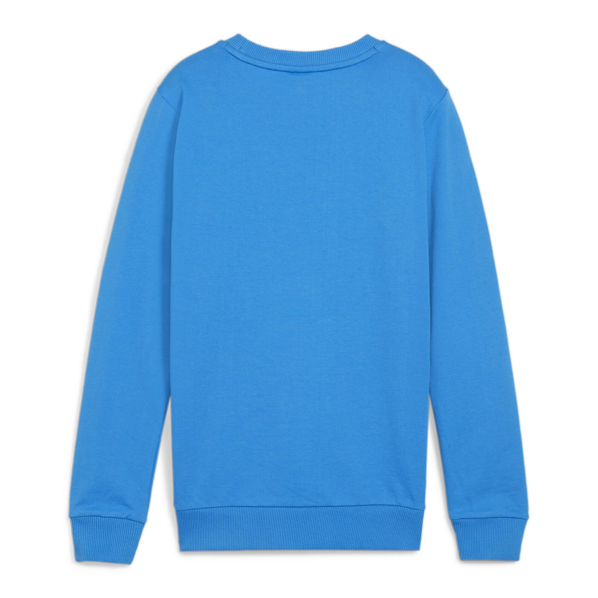 PUMA teamGOAL Casuals Crew Neck Sweat Jr Kinder Sweatshirt Pullover 658593 blau 4/4
