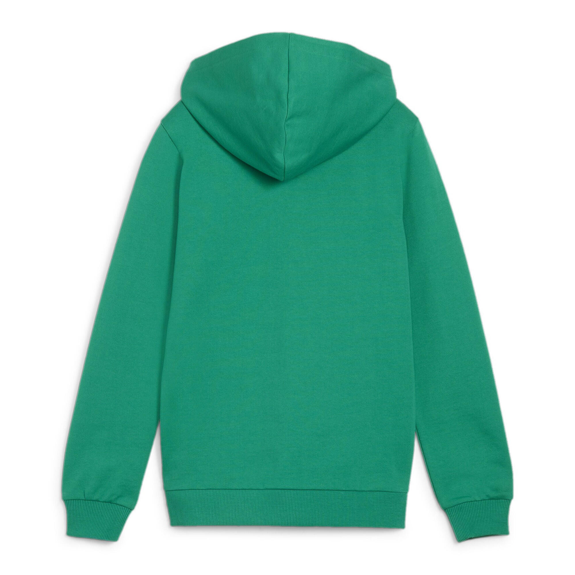PUMA Kinder teamGOAL Casuals Hooded Jacket Jr Kapuzenjacke 658596 05 grün 3/3