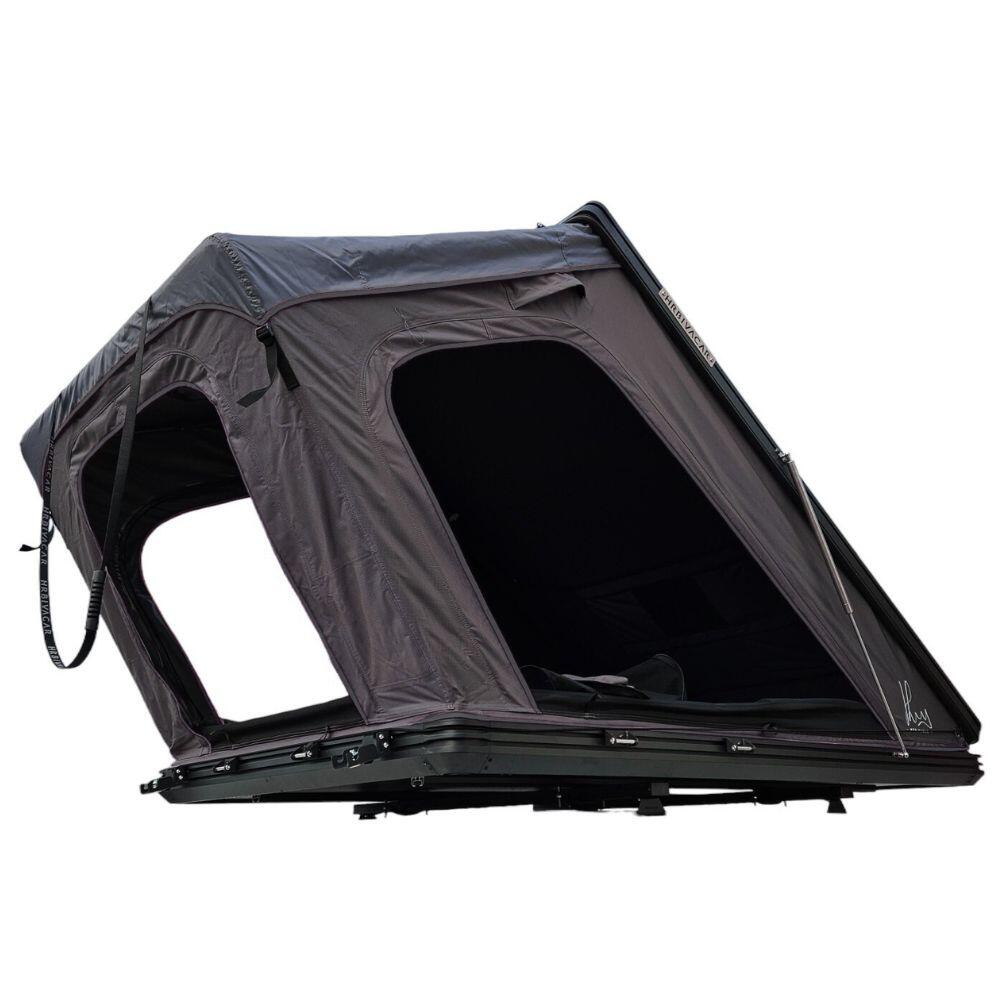 Hrbivacar - Tente De Toit Hrb Stars 214 , Installation Universelle, 3 Personnes ; - Tente De Toit - Gris|jaune|orange - 2/3 Places - Decathlon