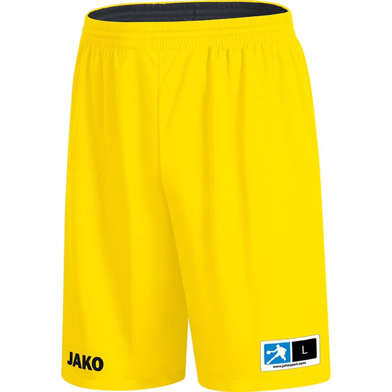Jako Change 2.0 Reversible Short Kinderen - Zwart / Citroen 4/5