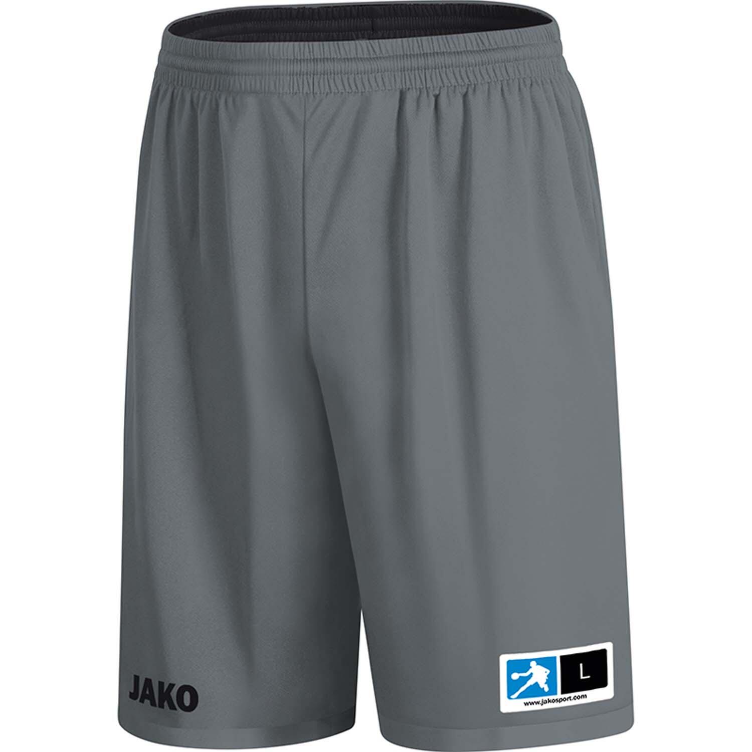 Jako Change 2.0 Reversible Short Kinderen - Zwart / Steengrijs 4/5