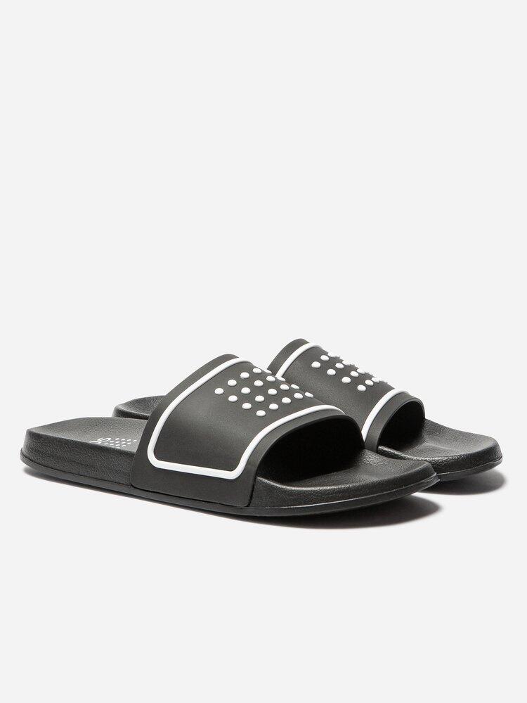 Mules homme FLIPSUN Noir - talon 20 mm 2/4