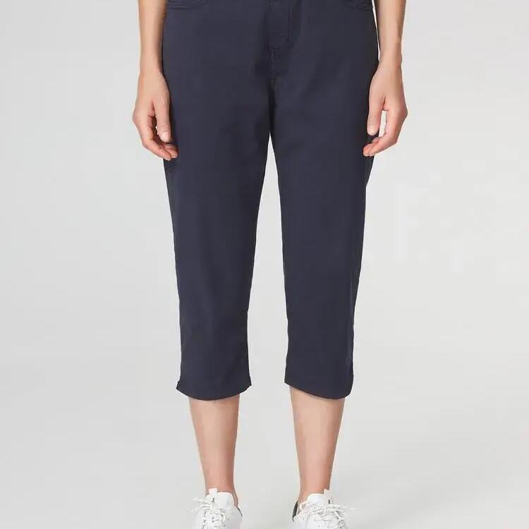 Women's Navy Capri Trousers TBS SANTACOR