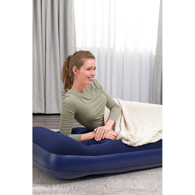 Bestway Matelas camping gonflable 1 place 185x76x22cm avec pompe à pied 3/5