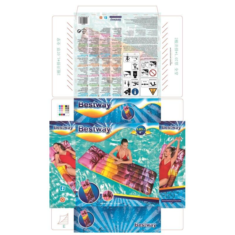 Bestway Matelas de piscine Seagull's View 183 cm 7/8