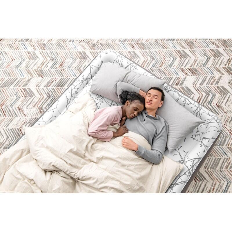 Bestway Lit gonflable 2 places 203x152x46 cm avec pompe électrique intégrée 3/7