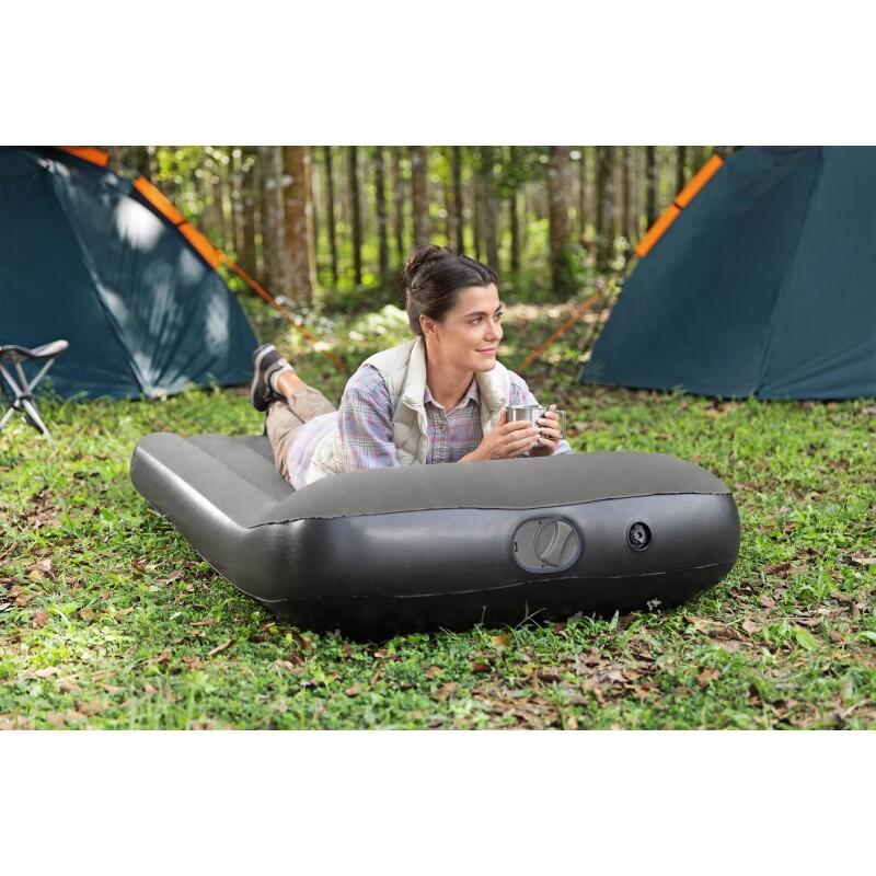 Colchão Insuflável Bestway 671BQ Tritech Twin Cinzento 3/7